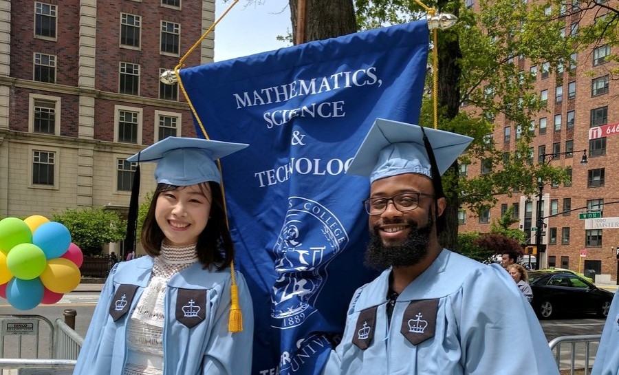 Graduates from the MST department